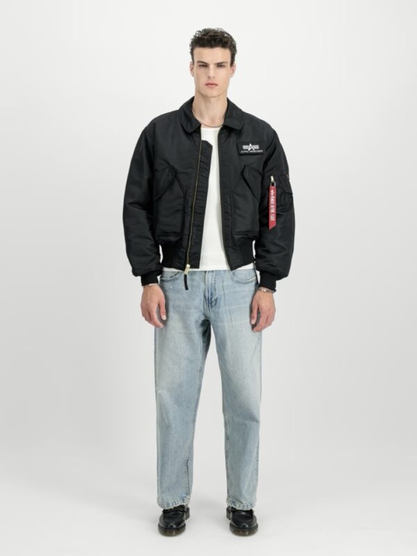 ALPHA INDUSTRIESBomber"CWU 45"color negro