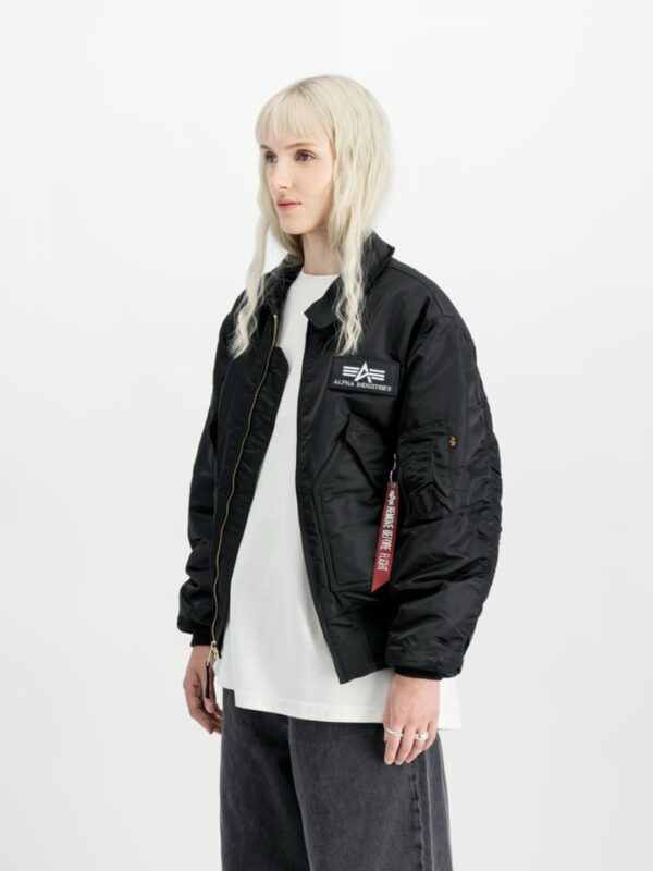 ALPHA INDUSTRIESBomber"CWU 45"color negro
