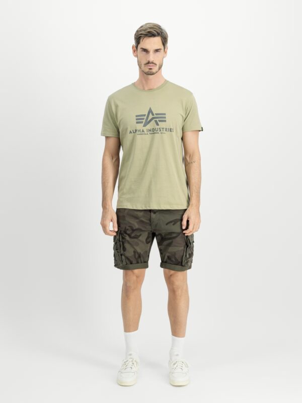 ALPHA INDUSTRIESBermuda"Camo Crew Short"verde camuflage
