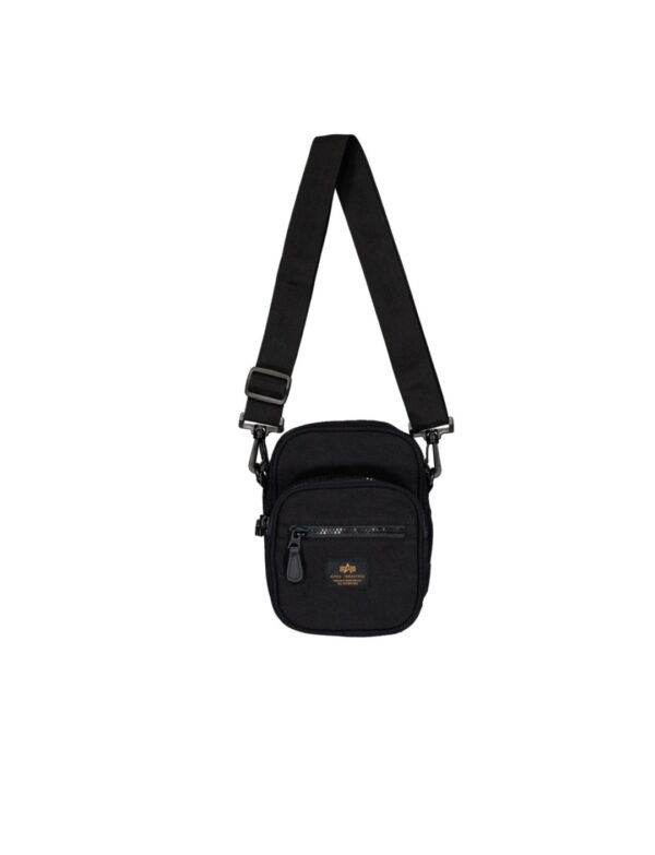 ALPHA INDUSTRIESBolso"Label Messenger Bag S"color negro