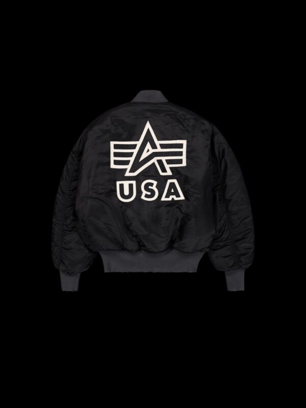ALPHA INDUSTRIESBomber"MA-1 Distressed"color negro