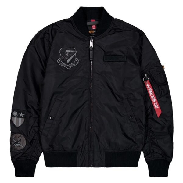 ALPHA INDUSTRIESBomber"MA-1 TT Flying Tiger"color negro