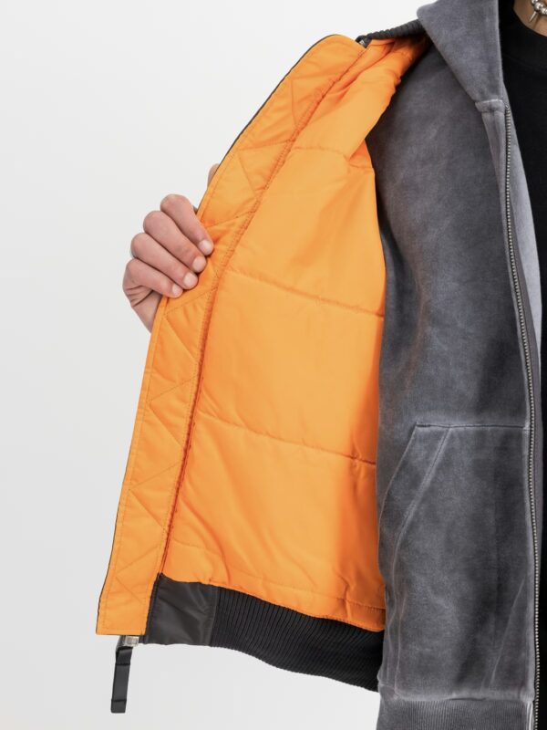 ALPHA INDUSTRIESBomber"MA-1 VF 59"color gris oscuro