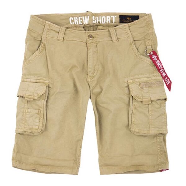 ALPHA INDUSTRIESBermudas"Cotton Twill Jogger Short"color beige