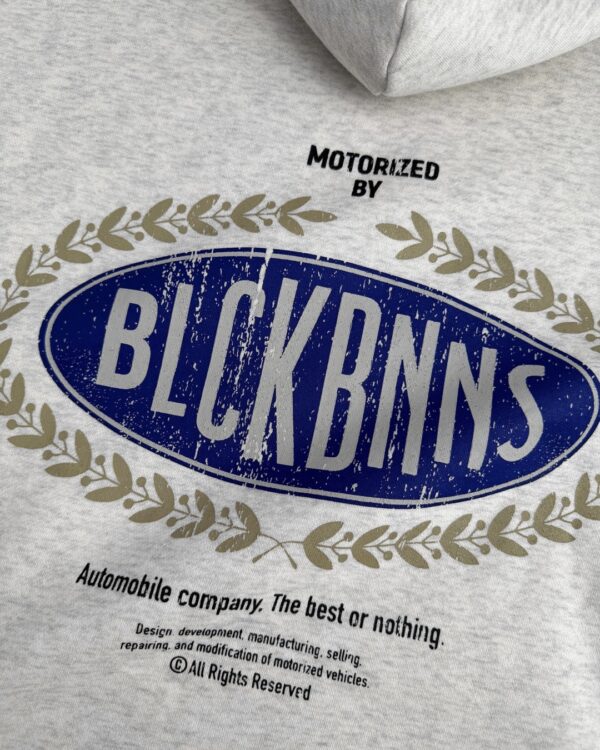 BLACK BANANASSudadera"AUTOMOBILE HOODIE"color beige