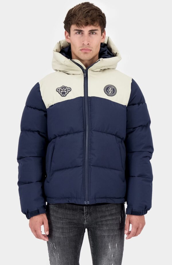 BLACK BANANAS Chaqueta " Huddle Puffer Jacket " color marino