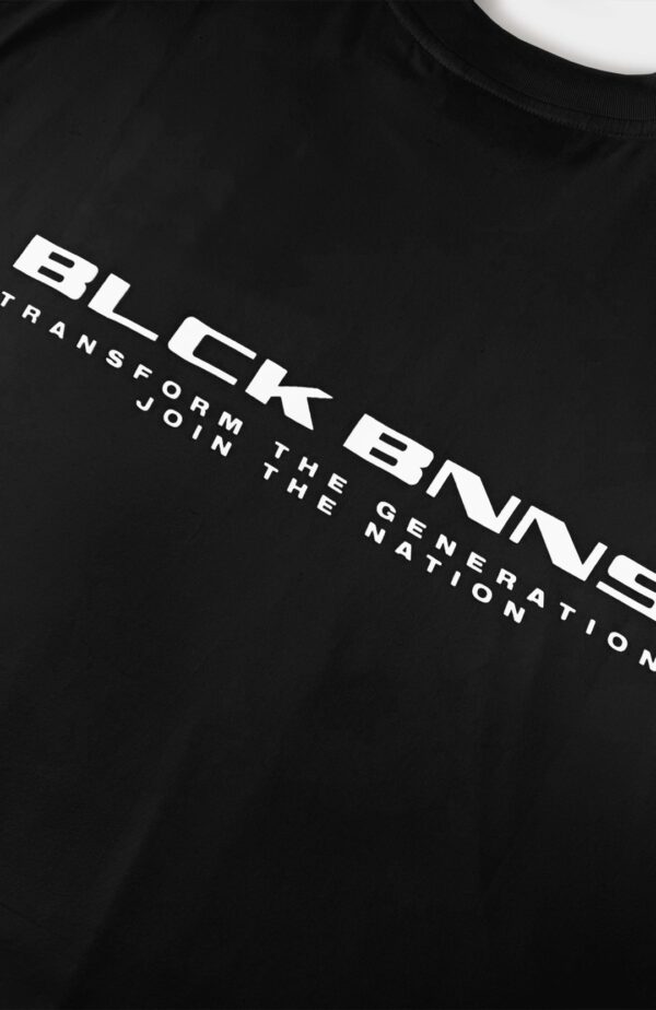 BLACK BANANAS Camiseta " NATION TEE " color negro
