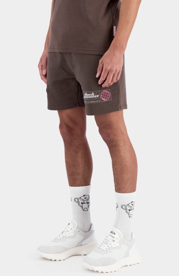 BLACK BANANAS Bermuda " Mercury " color marron