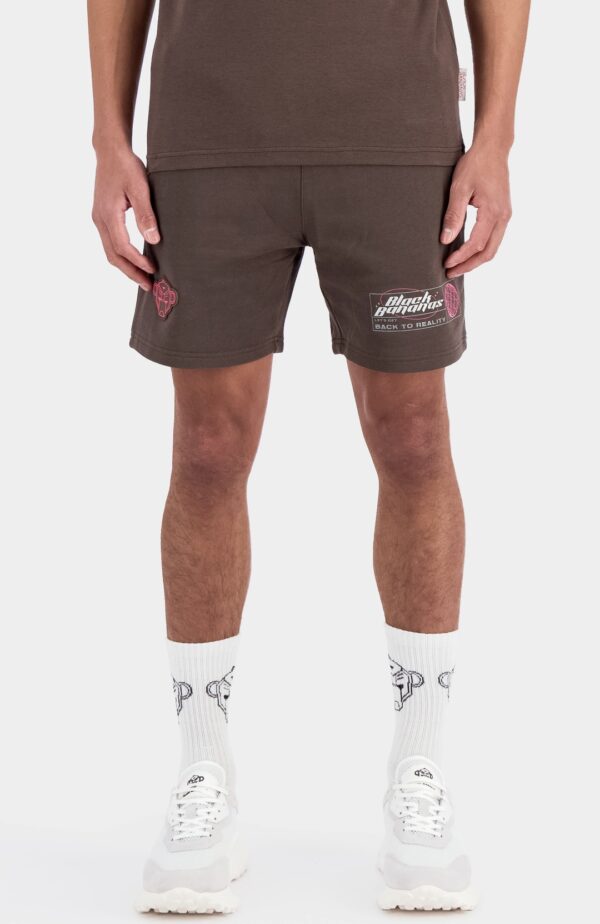 BLACK BANANAS Bermuda " Mercury " color marron