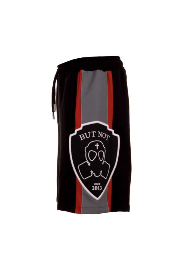 Bermudas BUTNOT " Logo Scudetto con Fascia Reflective " color negro