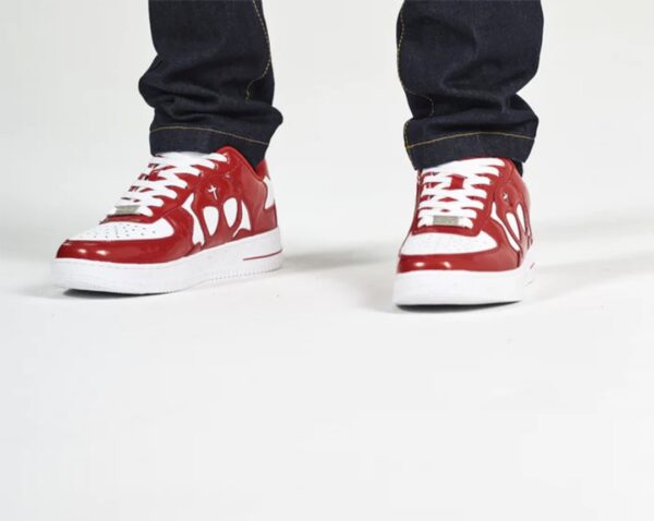 BUTNOT Sneakers " Star88 Love " color rojo