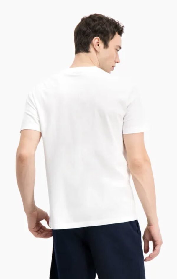 Camiseta CHAMPION "Vintage Cover Print" color blanco