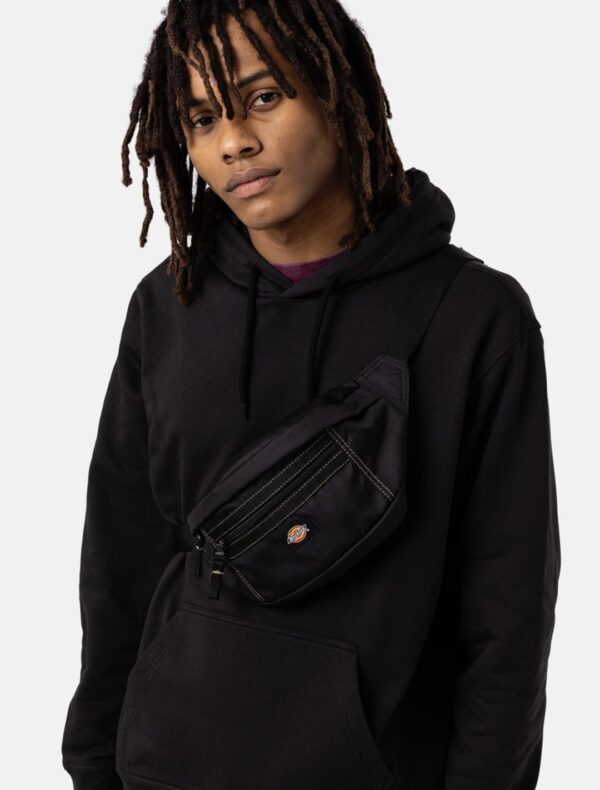 DIKIESRiñonera"ASHVILLE POUCH BLACK"color negro