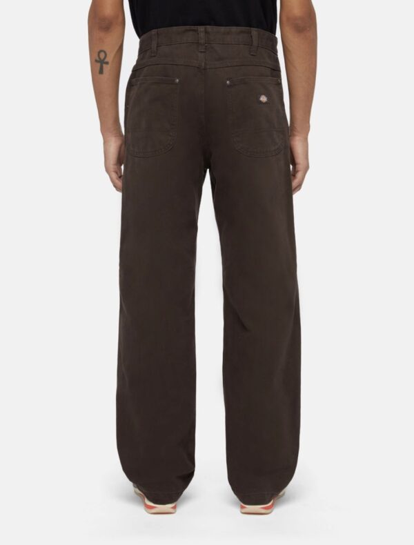 DIKIES Pantalon " DICKIES DUCK CANVAS UTILITY PANT DARK BROWN "