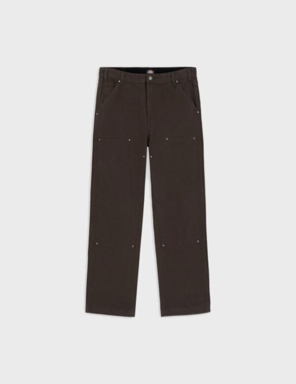 DIKIES Pantalon " DICKIES DUCK CANVAS UTILITY PANT DARK BROWN "