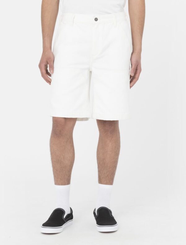 DIKIES Bermudas " DUCK CANVAS CHAP SHORT SW CLOUD " color crudo