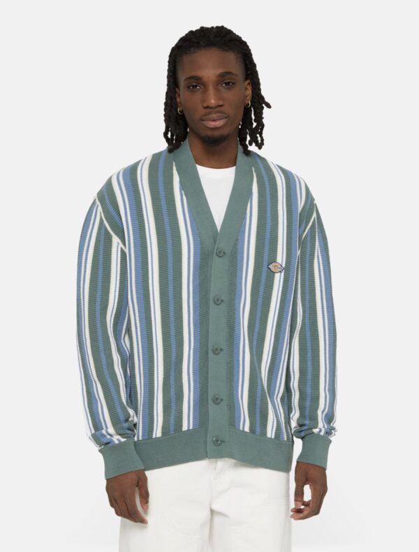 DIKIES Cardigan " GLADE SPRING CARDIGAN VRTICL YD STIPE CORONET " rayas