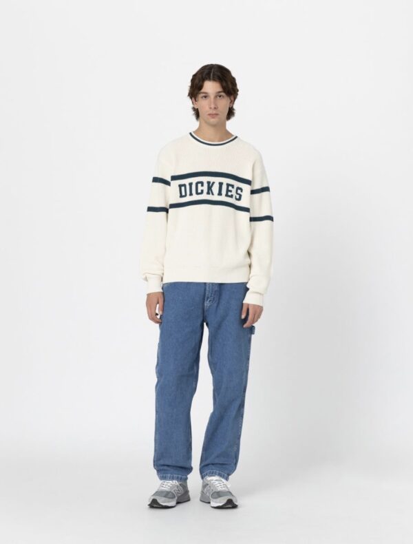 DIKIES Jersey " MELVERN SWEATER ECRU " color crudo
