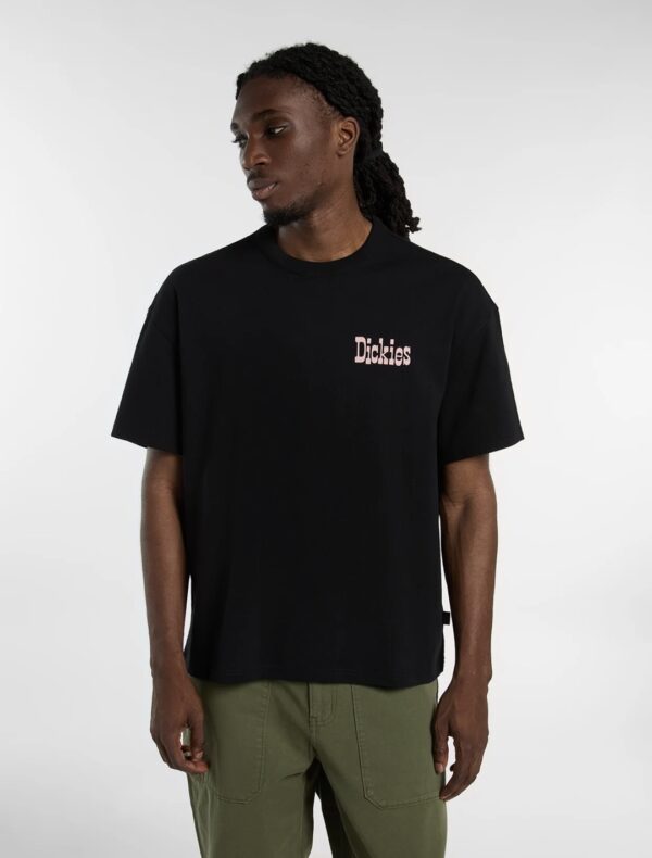 DIKIESCamiseta"POLK SS TEE BLACK"color negro