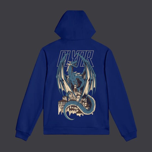 DOLLY NOIR Sudadera " BLUE DRAGON HOODIE BLUE " color azul