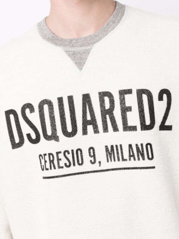 DSQUARED2 Sudadera " Logo Sweatshirt " color gris