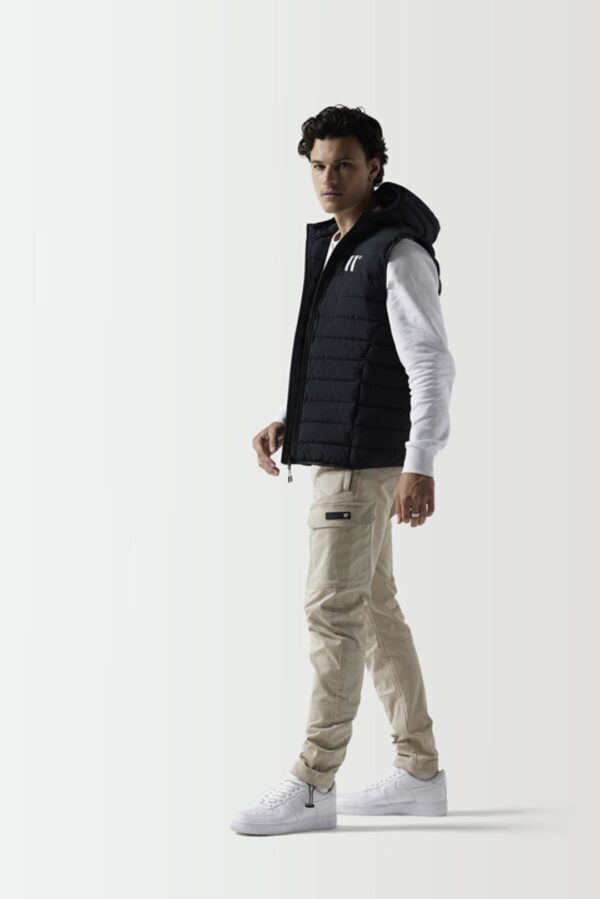 11 DEGREES Chaleco " SPACE GILET " color negro