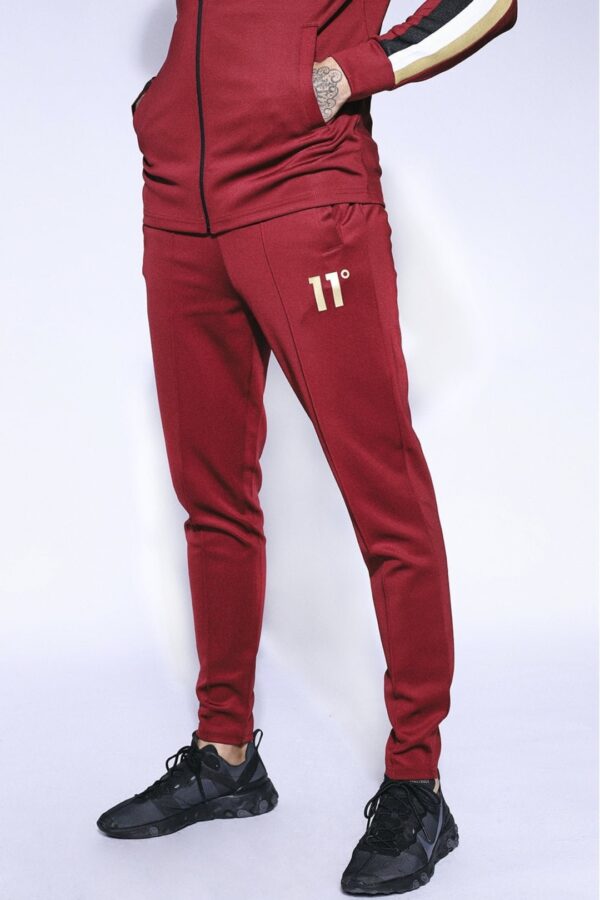 Pantalones 11º " Tricot " color burdeos