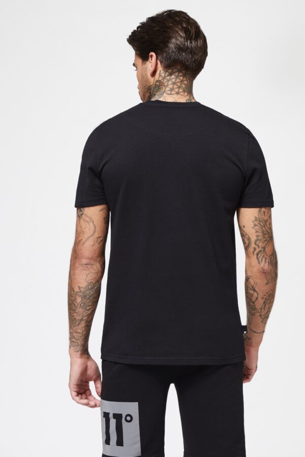 11 DEGREES Camiseta " Box Graphic " color negro