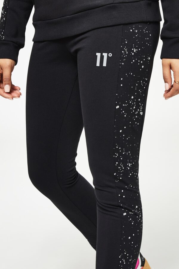 11 DEGREES Leggins " Reflective Splatter " color negro