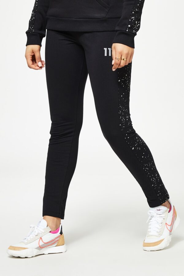 11 DEGREES Leggins " Reflective Splatter " color negro