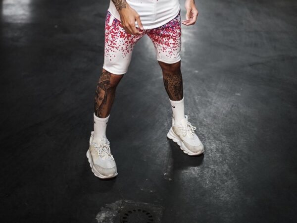 Bermudas ELIU " Picasso " color fucsia