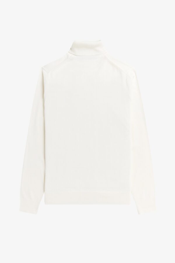 FRED PERRY Jersey " Roll Neck " color crudo