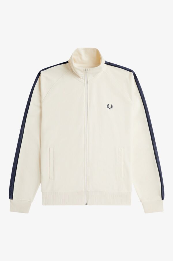 FRED PERRY Cjaqueta "CONTRAST TAPE TRACK JACKET"color crudo