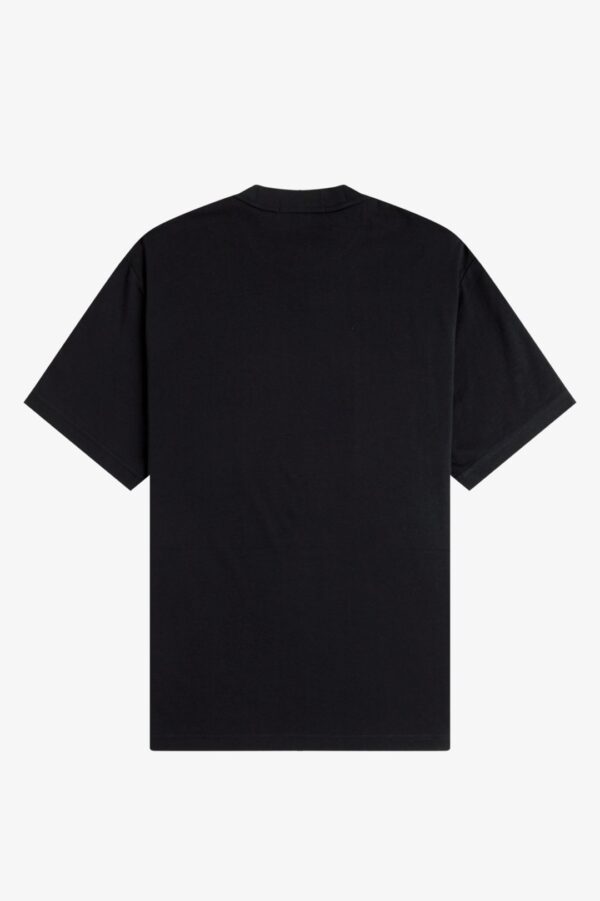 FRED PERRYCamiseta"Box Graphic"color negro