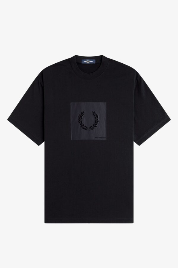FRED PERRYCamiseta"Box Graphic"color negro