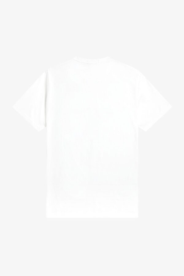 FRED PERRYCamiseta"Embroidered"color blanco