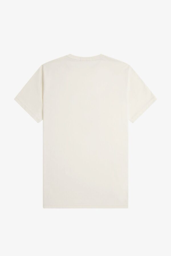 FRED PERRY Camiseta "TEXTURED LAUREL WREATH T-SHIRT"color crudo
