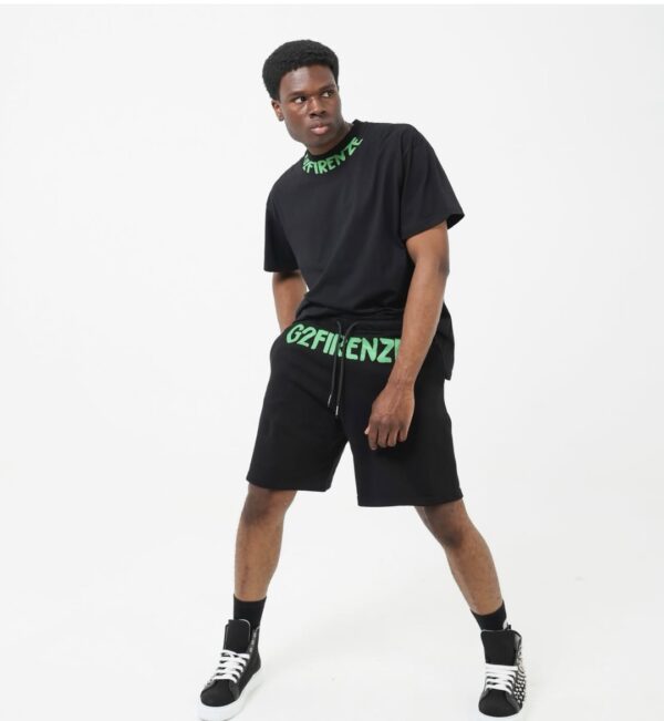 G2FIRENZEBermudas"Fluo"color negro