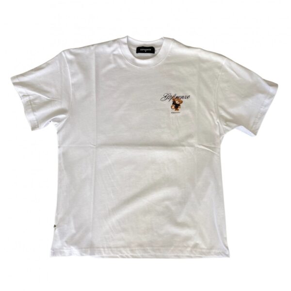 G2FIRENZECamiseta"Art Romantc Bear"color blanco