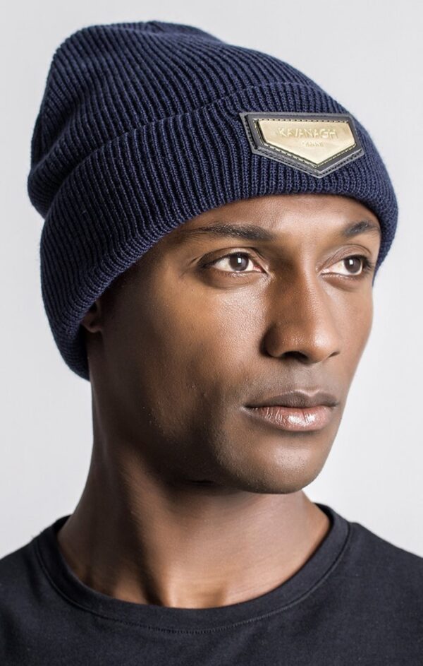 GIANNI KAVANAGH Gorro " Gold Plaque " color marino