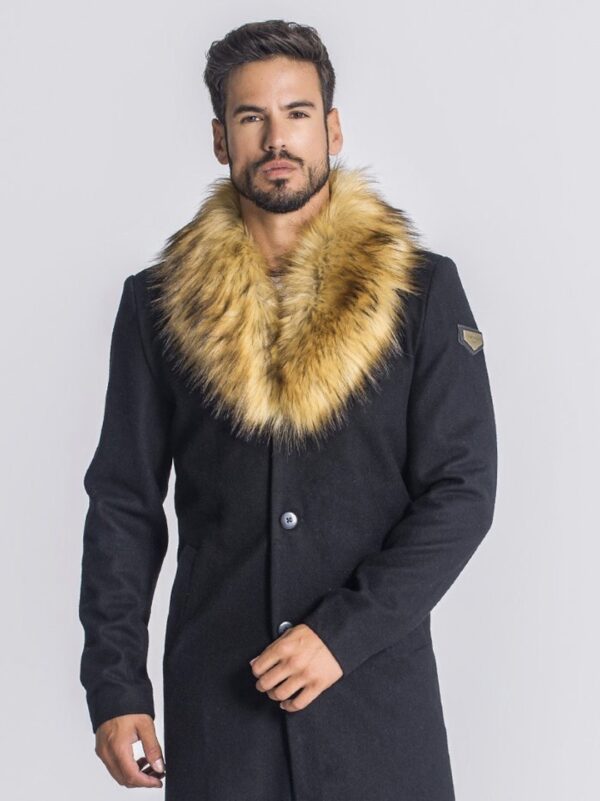 GIANNI KAVANAGH Abrigo de paño " Firence " color negro