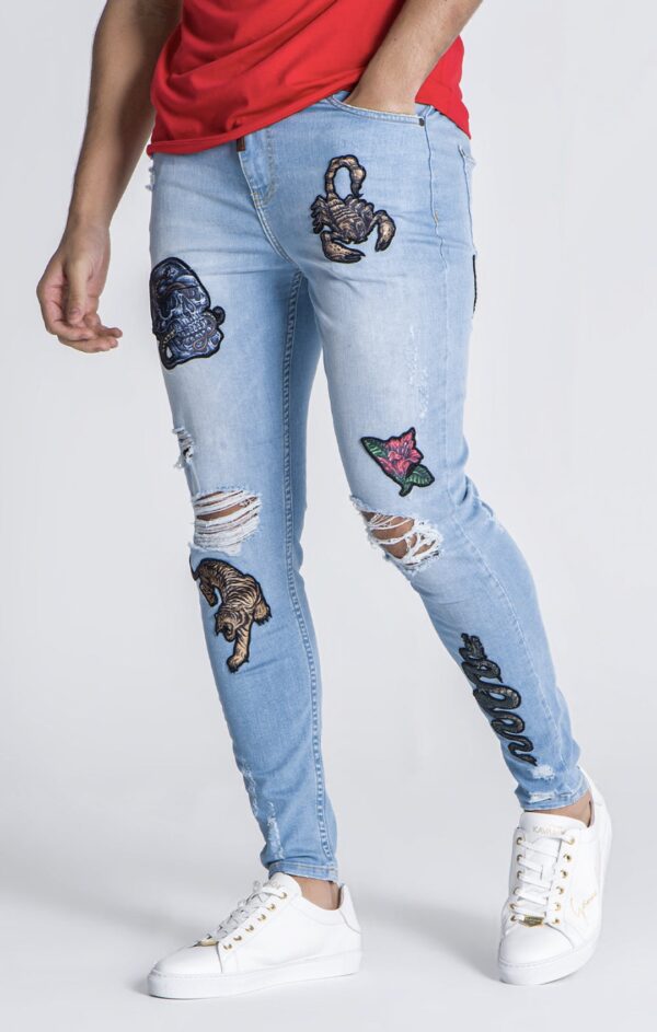 GIANNI KAVANAGH Jeans " Royals Denim " color azul