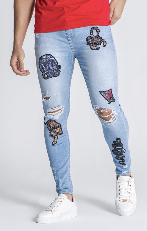 GIANNI KAVANAGH Jeans " Royals Denim " color azul