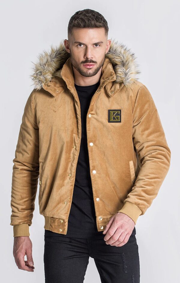 GIANNI KAVANAGH Chaqueta " Elite Velvet " color beige
