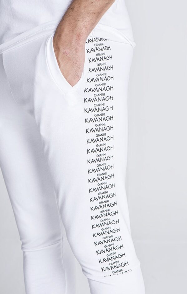 GIANNI KAVANAGH Pantalon " Script " color blanco