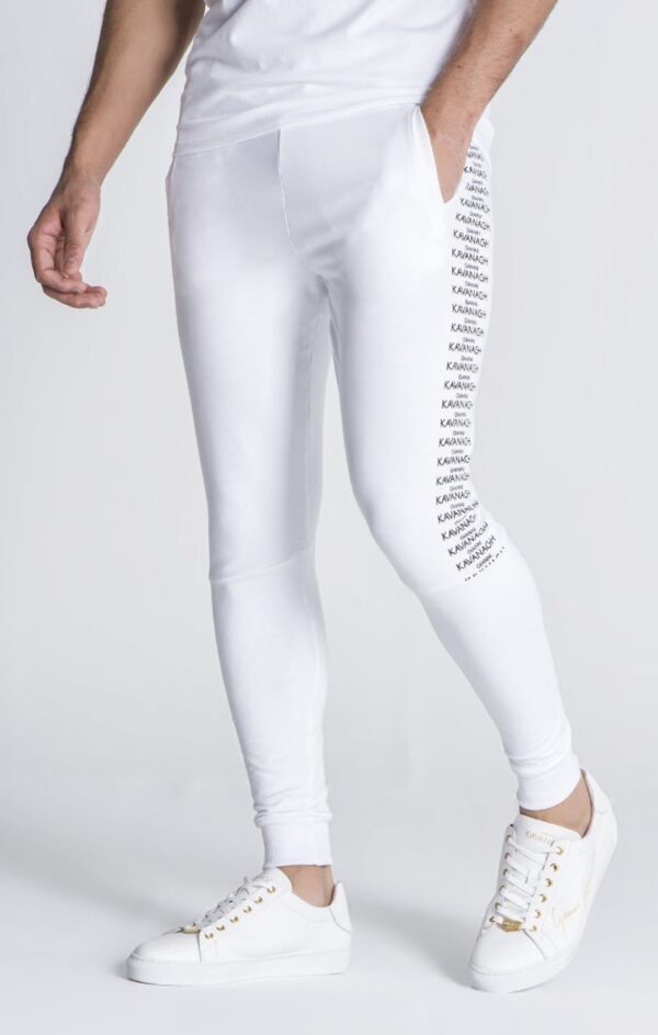 GIANNI KAVANAGH Pantalon " Script " color blanco