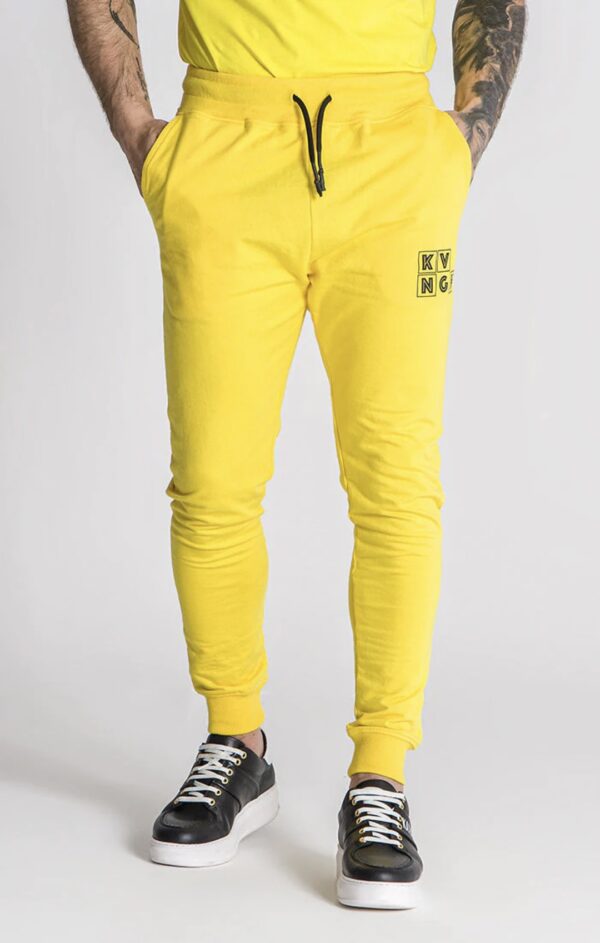 GIANNI KAVANAGH Pantalon " Playground " color amarillo