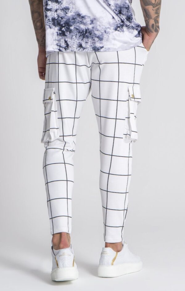 Pantalones GIANNI KAVANAGH " Mythology Cargo " color blanco