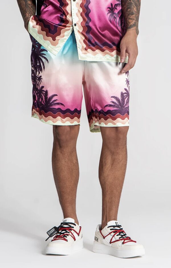 GIANNI KAVANAGH Bermudas " Multicolor Tropicana Shorts " estampado