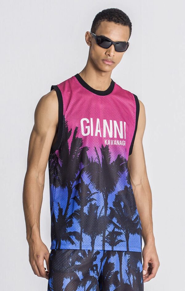 GIANNI KAVANAGH Camiseta "  Palms " multicolor